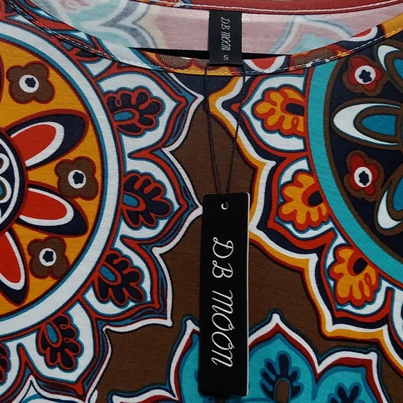 DB Moon Long Sleeve Dress Sz S With Pockets - Picture 2 of 4